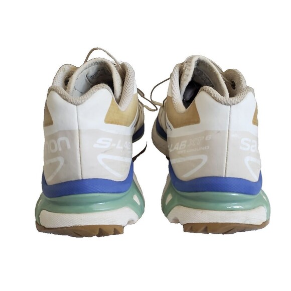 Salomon XT-6 Vanilla Ice Granite Green Size Men's Size 10.5 Hiking Shoes - Picture 7 of 11